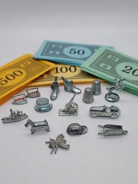 Monopoly Piece Replacements Lot (15+)